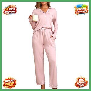 Cozy Women's Light Pink Pajama Set